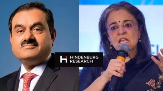 Adani Total Gas tumbled 13.39 per cent to Rs 753. It later recovered to Rs 829.85 level, down 4.55 per cent. Adani Wilmar declined 6.49 per cent to Rs 360. Adani Ports slipped 4.95 per cent to Rs 1,457.35. Adani Total Gas tumbled 13.39 per cent to Rs 753. It later recovered to Rs 829.85 level, down 4.55 per cent. Adani Wilmar declined 6.49 per cent to Rs 360. Adani Ports slipped 4.95 per cent to Rs 1,457.35.