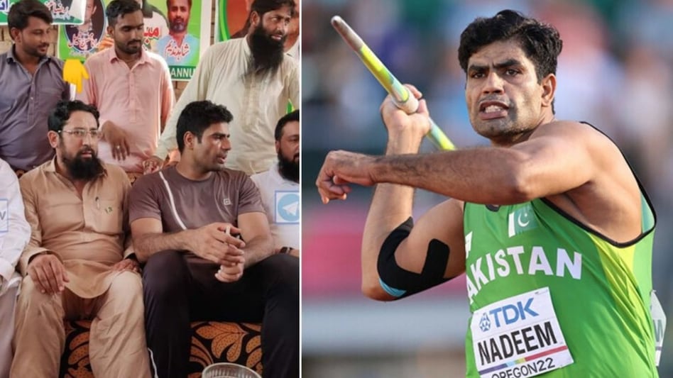 Watch: Pakistan's Olympic Gold medalist spotted with UN-designated Lashkar terrorist Watch: Pakistan's Olympic Gold medalist spotted with UN-designated Lashkar terrorist
