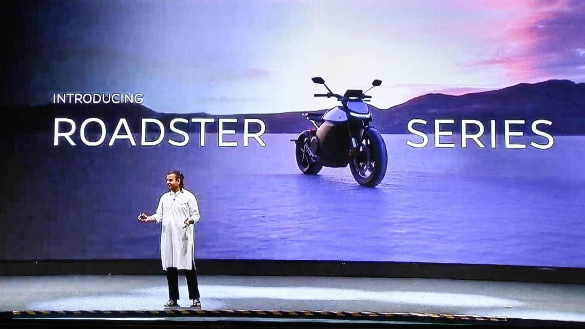 Ola Electric unveils 'Roadster Series' Ola Electric unveils 'Roadster Series'