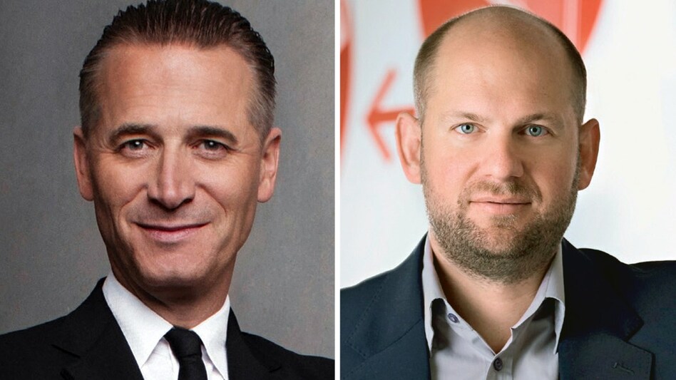 Raynald Aeschlimann, President and CEO, OMEGA (left), and Alain Zobrist, CEO, Swiss Timing Ltd Raynald Aeschlimann, President and CEO, OMEGA (left), and Alain Zobrist, CEO, Swiss Timing Ltd