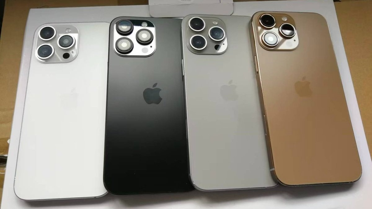 iPhone 16 Pro rumoured colours iPhone 16 Pro rumoured colours