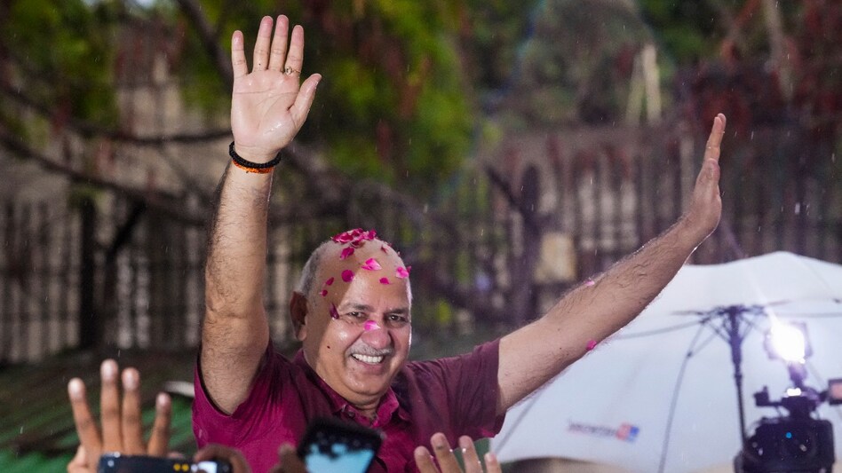 Manish Sisodia says BJP tried to keep him in jail in false case Manish Sisodia says BJP tried to keep him in jail in false case