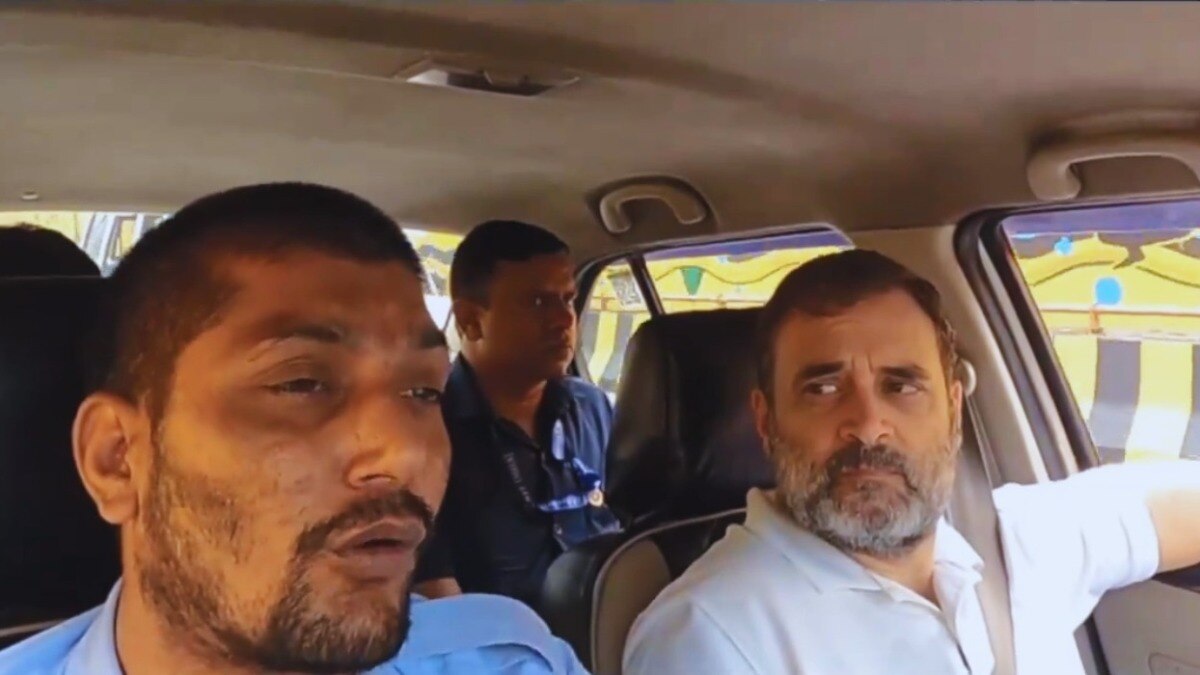 'Hand-to-mouth income': Rahul Gandhi hails a cab in Delhi, dives into gig workers' harsh realities. Watch video