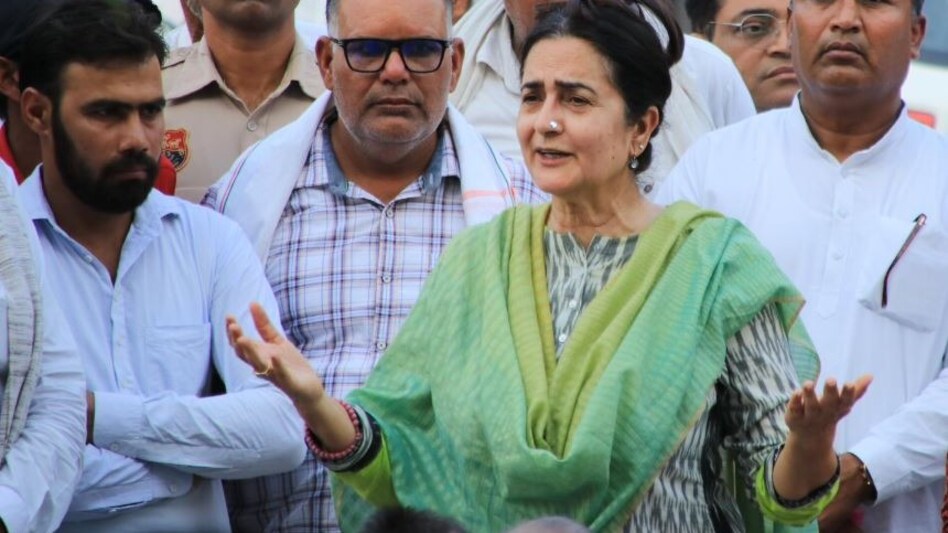 BJP fields Kiran Choudhary from Haryana BJP fields Kiran Choudhary from Haryana