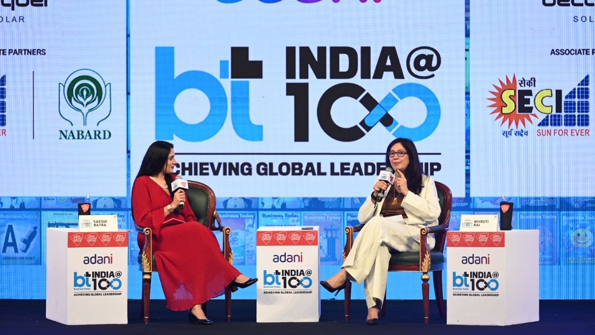 Nivruti Rai, Managing Director and CEO of Invest India at BT India@100 Nivruti Rai, Managing Director and CEO of Invest India at BT India@100