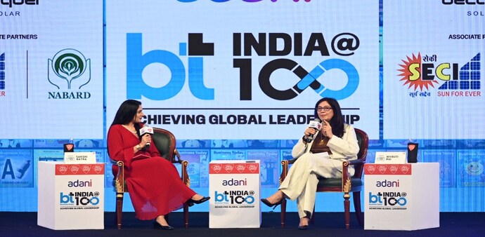 Nivruti Rai, Managing Director and CEO of Invest India at BT India@100 Nivruti Rai, Managing Director and CEO of Invest India at BT India@100