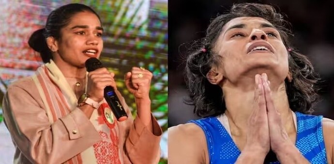 Babita Phogat and Vinesh Phogat Babita Phogat and Vinesh Phogat