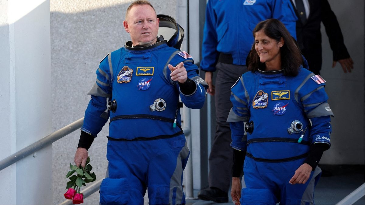 NASA astronauts Sunita Williams and Butch Wilmore NASA astronauts Sunita Williams and Butch Wilmore