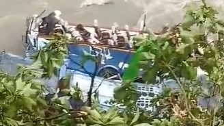 Nepal bus tragedy: 14 dead as bus carrying 40 Indian passengers plunges into a river 