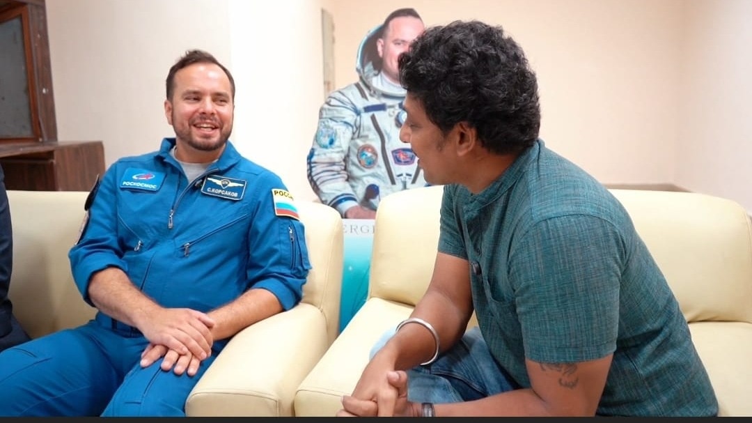 Russian Cosmonaut Sergei Korsakov, Russian Cosmonaut Sergei Korsakov,