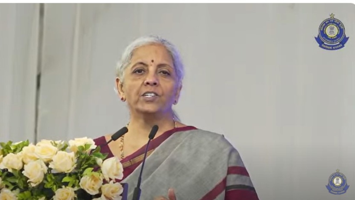 Finance Minister Nirmala Sitharaman at the inauguration of the new GST Bhawan, Udaipur. Finance Minister Nirmala Sitharaman at the inauguration of the new GST Bhawan, Udaipur.