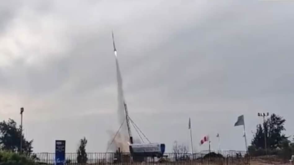 India launches its 1st reusable hybrid rocket 'RHUMI-1' India launches its 1st reusable hybrid rocket 'RHUMI-1'