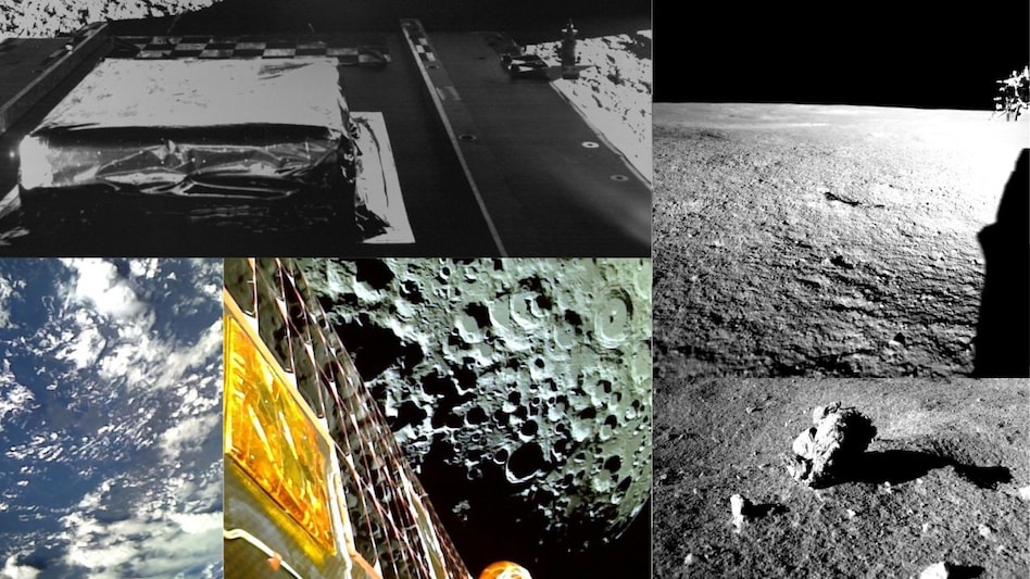 ISRO shares new Chandrayaan 3 images ISRO shares new Chandrayaan 3 images