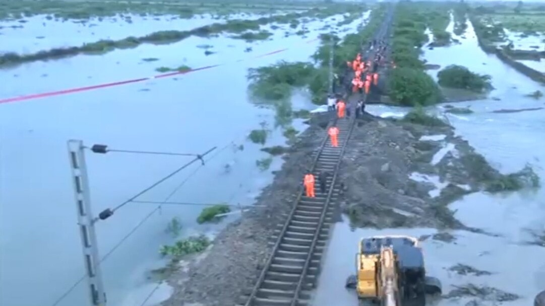 Gujarat has been witnessing a flood-like situation, with waterlogging and inundation at several places. Gujarat has been witnessing a flood-like situation, with waterlogging and inundation at several places.