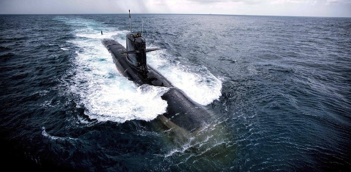 India will now have two SSBNs – INS Arihant (S-2) and INS Arighat -- patrolling the high seas as a crucial part of the country’s nuclear triad and second-strike capability. (Representational photo) India will now have two SSBNs – INS Arihant (S-2) and INS Arighat -- patrolling the high seas as a crucial part of the country’s nuclear triad and second-strike capability. (Representational photo)