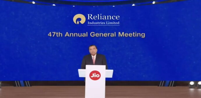 RIL guided for a remarkable surge in the New Energy business with expectation of prospective profitability equalling the current O2C profitability in the next five–seven years, said Nuvama. RIL guided for a remarkable surge in the New Energy business with expectation of prospective profitability equalling the current O2C profitability in the next five–seven years, said Nuvama.