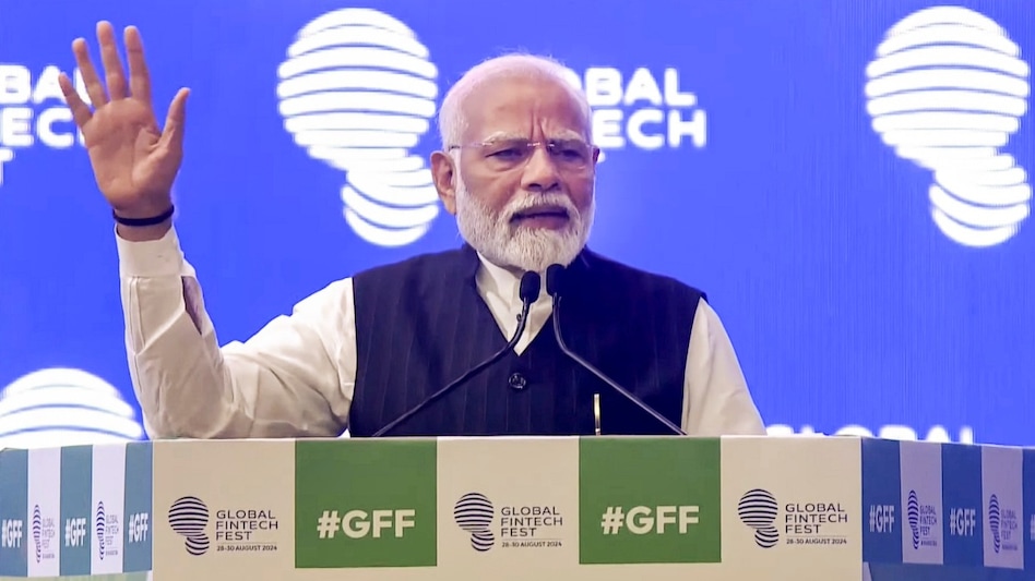 Addressing the Global Fintech Fest 2024 at Mumbai’s Jio World Convention Centre, the PM said that the country’s Fintech revolution is making financial services democratic and has made access to credit easy. Addressing the Global Fintech Fest 2024 at Mumbai’s Jio World Convention Centre, the PM said that the country’s Fintech revolution is making financial services democratic and has made access to credit easy.