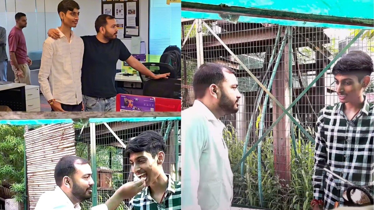 Samosa seller from Noida cracked NEET UG 2024 (Instagram screengrab: @physicswallah) Samosa seller from Noida cracked NEET UG 2024 (Instagram screengrab: @physicswallah)