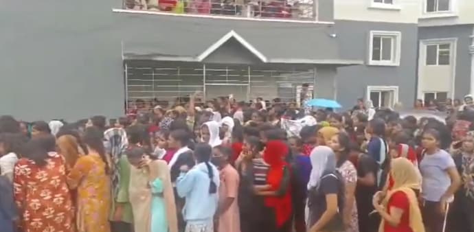 The incident has triggered massive outrage with hundreds of students protesting and chanting “we want justice” while demanding the authorities to take action against the accused and assuring their safety on campus. The incident has triggered massive outrage with hundreds of students protesting and chanting “we want justice” while demanding the authorities to take action against the accused and assuring their safety on campus.
