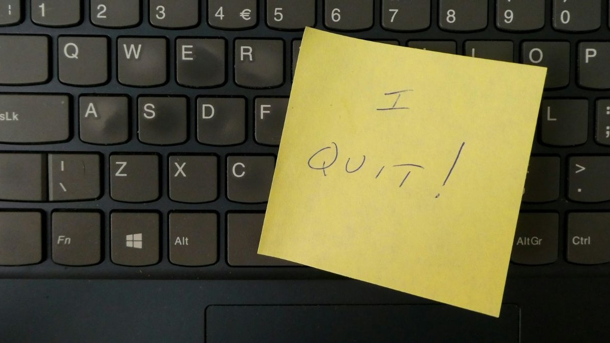 Resignation (Photo: Unsplash) Resignation (Photo: Unsplash)