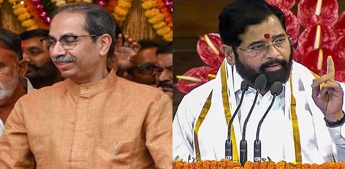 Maharashtra Chief Minister Eknath Shinde targets Uddhav Maharashtra Chief Minister Eknath Shinde targets Uddhav