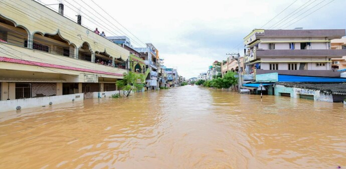 Telangana chief minister Revanth Reddy and Andhra Pradesh chief minister N Chandrababu Naidu visited affected areas, pledging ongoing support. Telangana chief minister Revanth Reddy and Andhra Pradesh chief minister N Chandrababu Naidu visited affected areas, pledging ongoing support.