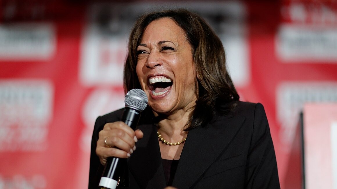 Putin praised Harris's “expressive and infectious laugh." Putin praised Harris's “expressive and infectious laugh."