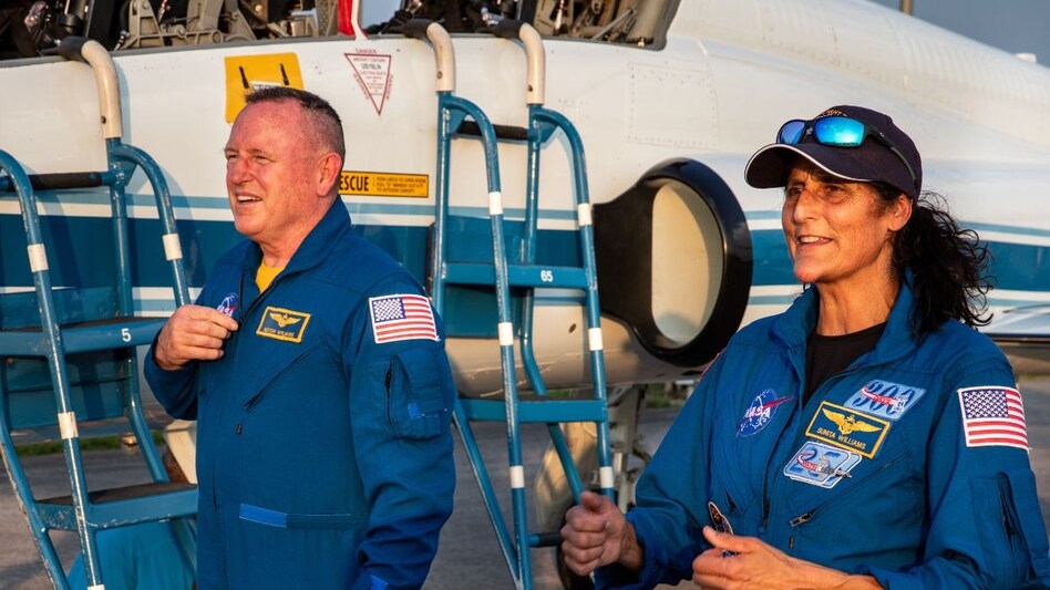 NASA astronauts Sunita Williams and Butch Wilmore NASA astronauts Sunita Williams and Butch Wilmore