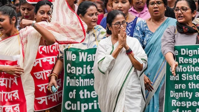 Banerjee emphasised the disruption caused by continuous protests, stating, “If protests persist daily, it disturbs the peace of the community." (Image: PTI) Banerjee emphasised the disruption caused by continuous protests, stating, “If protests persist daily, it disturbs the peace of the community." (Image: PTI)