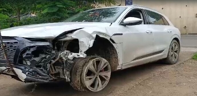 Nagpur Audi accident Nagpur Audi accident