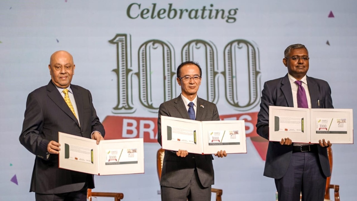 SMFG India Credit Launches its 1000th Branch; Commemorates Milestone with Special Cover & My Stamp Release