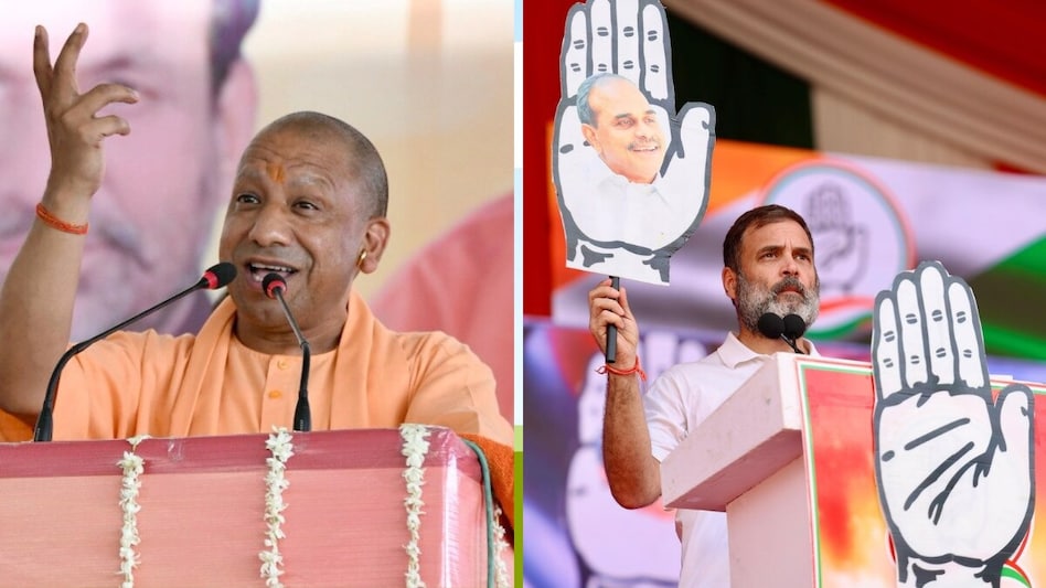 Uttar Pradesh CM Yogi Adityanath targets Rahul Gandhi Uttar Pradesh CM Yogi Adityanath targets Rahul Gandhi