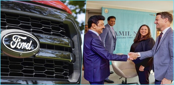 The latest development follows Tamil Nadu Chief Minister MK Stalin's during a meeting with the team of Ford Motor in the US. The latest development follows Tamil Nadu Chief Minister MK Stalin's during a meeting with the team of Ford Motor in the US.