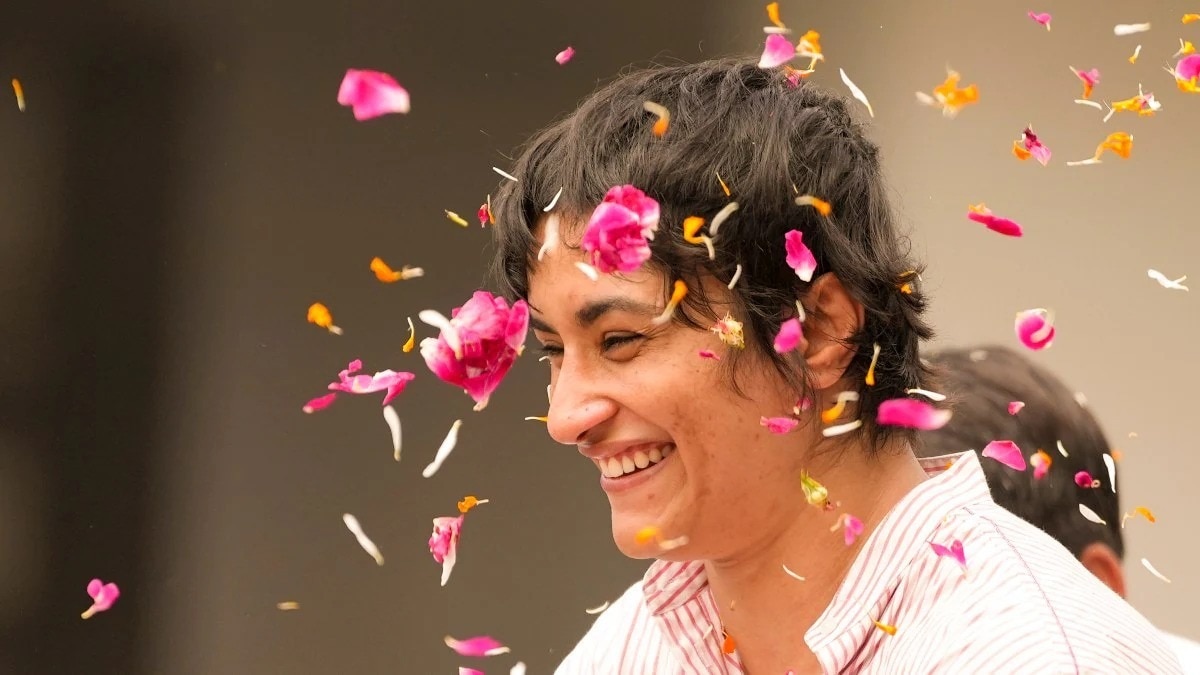 Vinesh Phogat to contest Haryana elections 2024 from Julana. Here's what works in her favour Vinesh Phogat to contest Haryana elections 2024 from Julana. Here's what works in her favour
