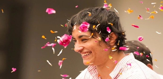 Vinesh Phogat to contest Haryana elections 2024 from Julana. Here's what works in her favour Vinesh Phogat to contest Haryana elections 2024 from Julana. Here's what works in her favour