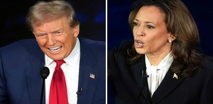 Kamala Harris and Donald Trump Kamala Harris and Donald Trump