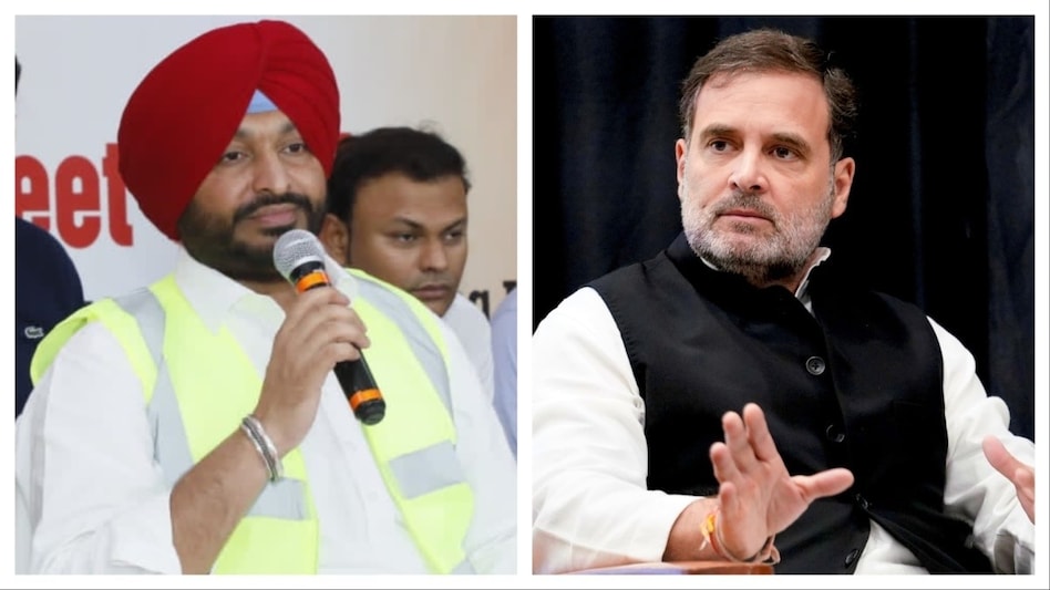 Union Minister Ravneet Singh Bittu targets Rahul Gandhi Union Minister Ravneet Singh Bittu targets Rahul Gandhi