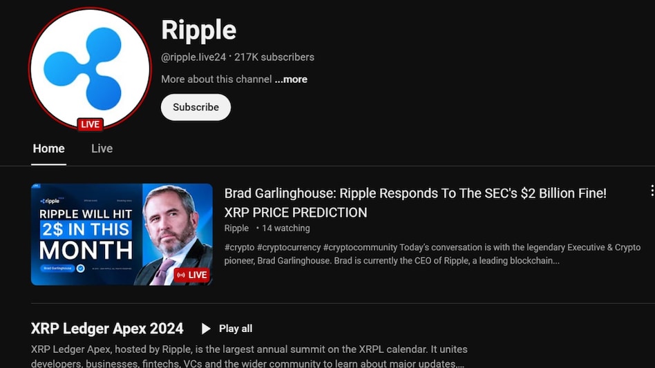 SC's YouTube channel hacked SC's YouTube channel hacked