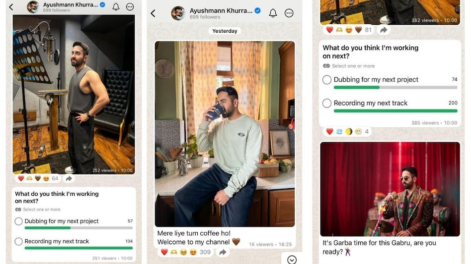 Aayushmann Khurrana joins WhatsApp Channels Aayushmann Khurrana joins WhatsApp Channels