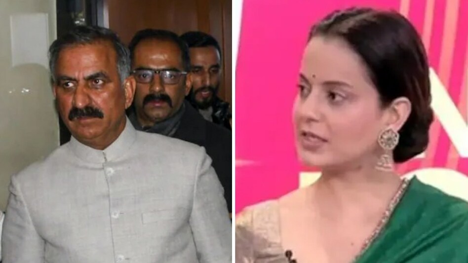 BJP MP Kangana Ranaut slams Sukhu BJP MP Kangana Ranaut slams Sukhu