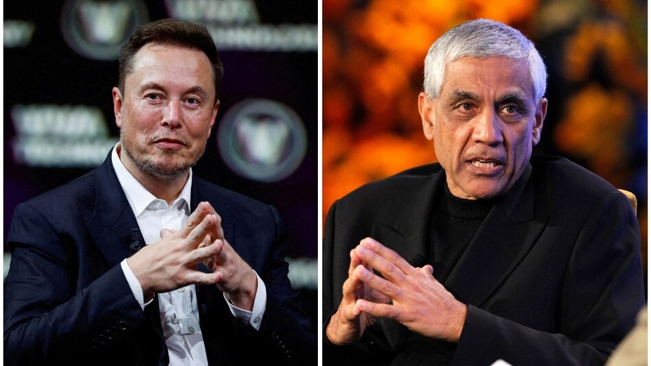 Elon Musk slams Indian-American billionaire Vinod Khosla in a post on X Elon Musk slams Indian-American billionaire Vinod Khosla in a post on X