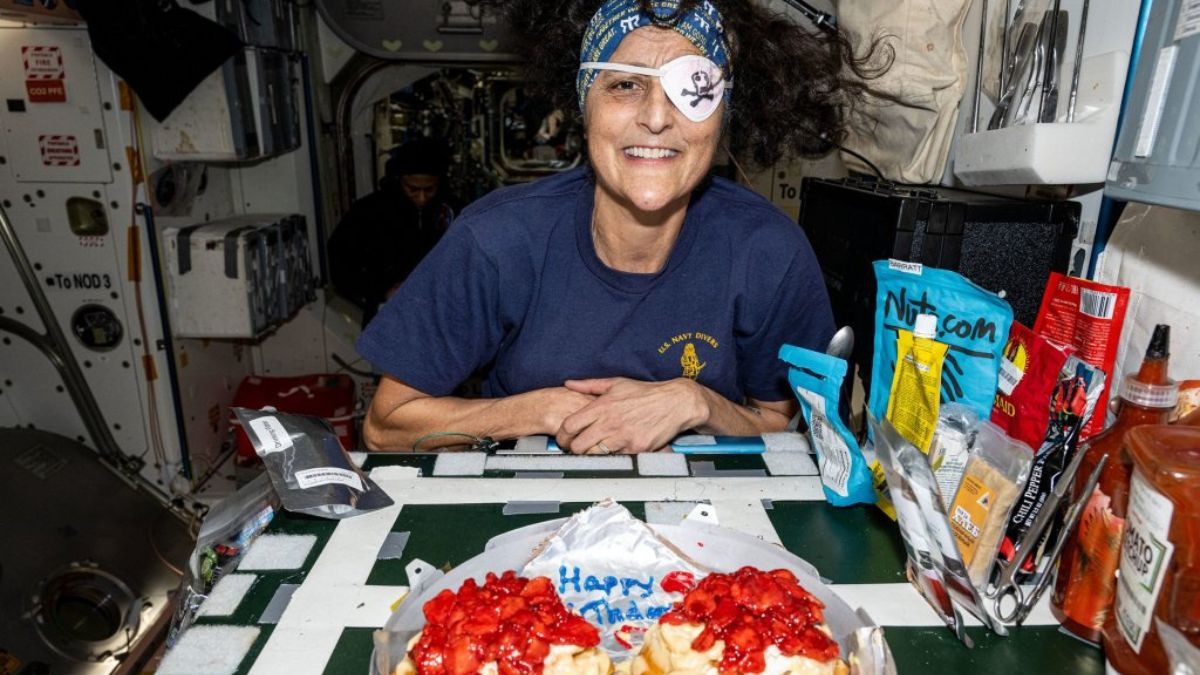 NASA astronaut Sunita Williams celebrated her 59th birthday in space NASA astronaut Sunita Williams celebrated her 59th birthday in space