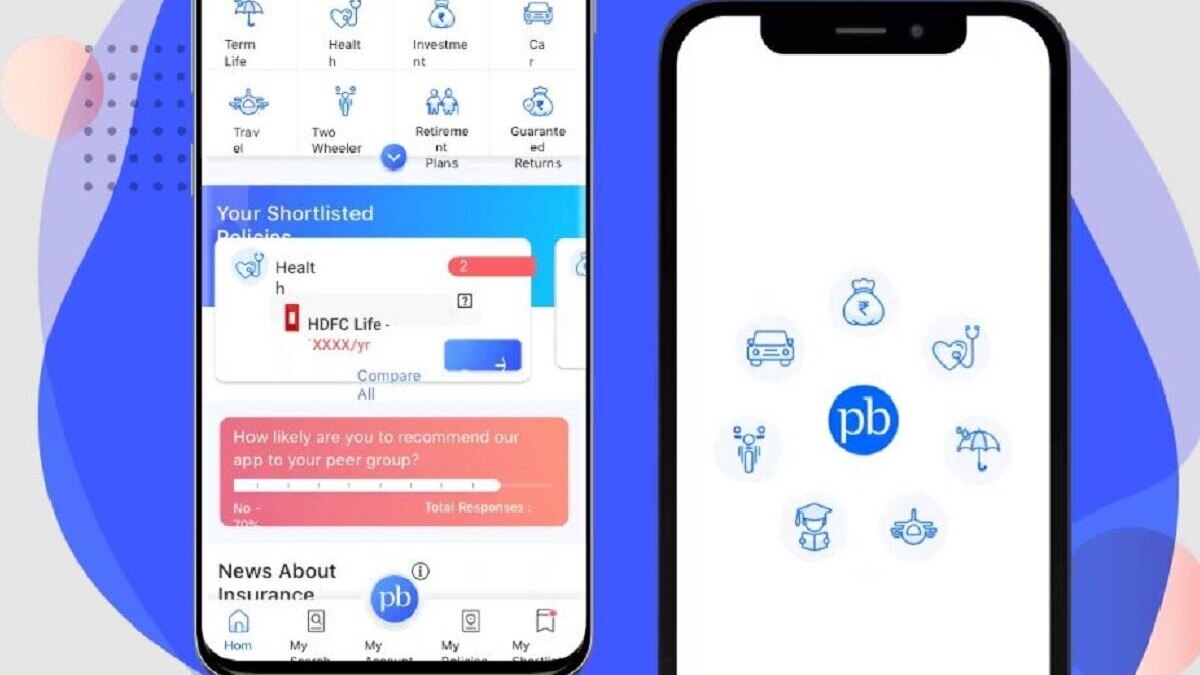 PB Fintech share price: As per BSE, the company's stock has a price-to-equity (P/E) ratio of 3263.72 against a price-to-book (P/B) value of 10.16. PB Fintech share price: As per BSE, the company's stock has a price-to-equity (P/E) ratio of 3263.72 against a price-to-book (P/B) value of 10.16.
