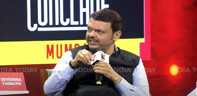 Devendra Fadnavis at India Today Conclave Devendra Fadnavis at India Today Conclave