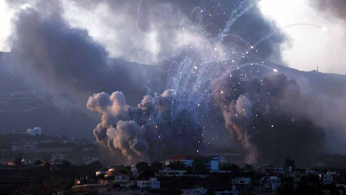 The strike resulted in at least 2 deaths and 15 injuries, as per the Lebanese health ministry. The strike resulted in at least 2 deaths and 15 injuries, as per the Lebanese health ministry.