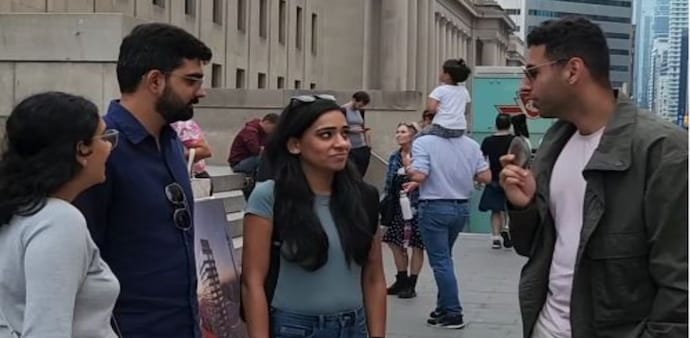 A video of the Indian techie paying about Rs 99,000 rent for a single room has gone viral. A video of the Indian techie paying about Rs 99,000 rent for a single room has gone viral.
