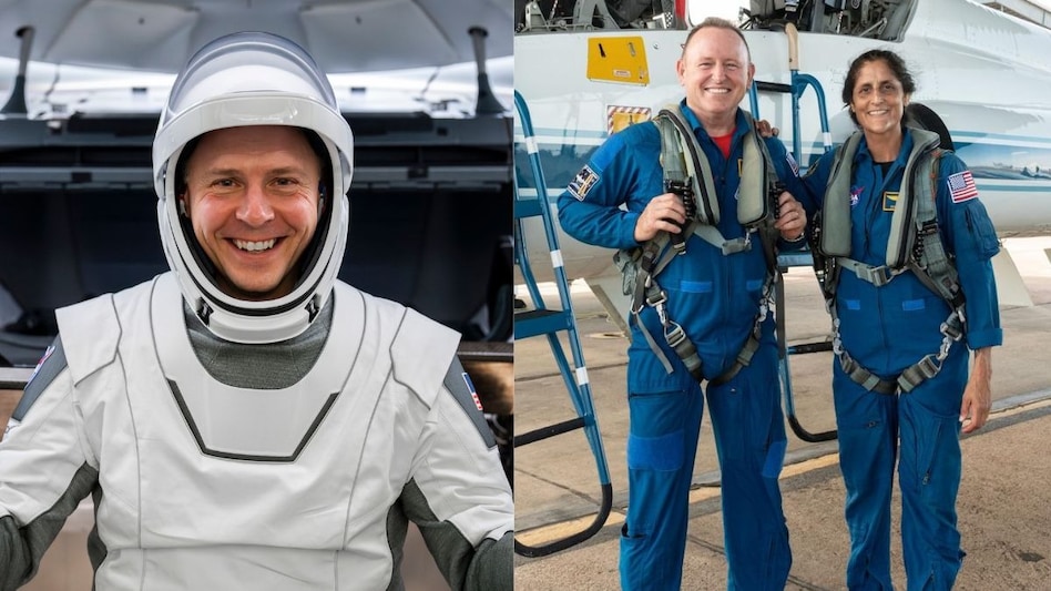 NASA astronaut Nick Hague and Roscosmos cosmonaut Aleksandr Gorbunov will now bring back Sunita Williams and Butch Wilmore NASA astronaut Nick Hague and Roscosmos cosmonaut Aleksandr Gorbunov will now bring back Sunita Williams and Butch Wilmore