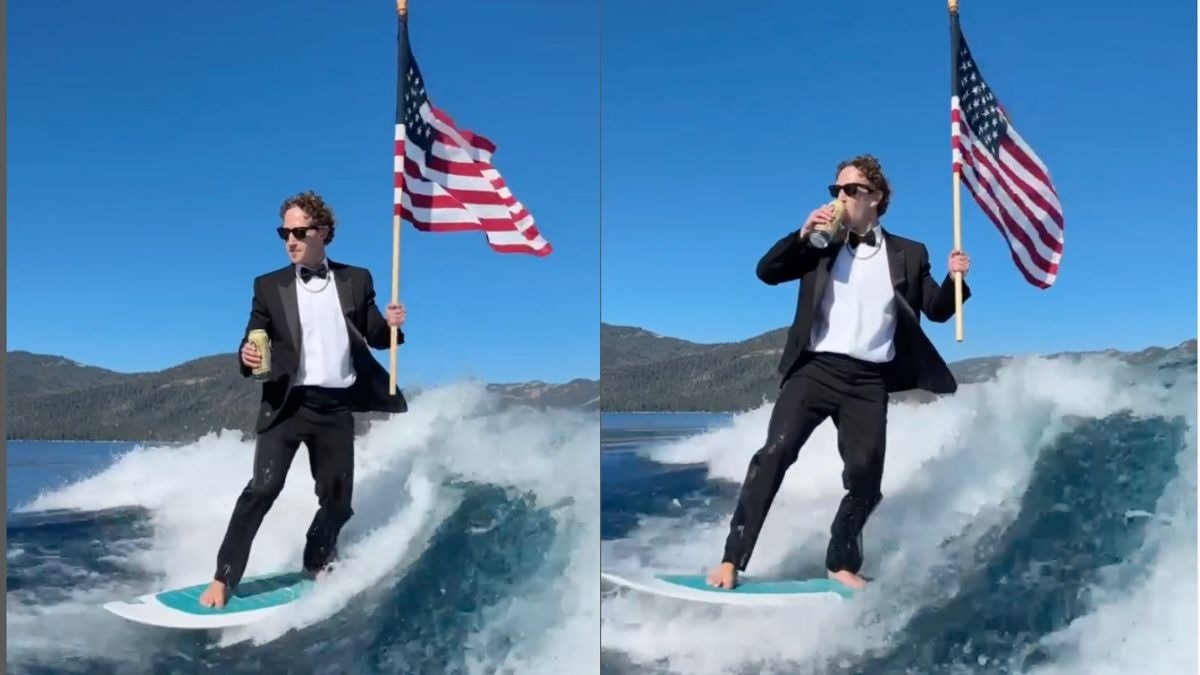 Mark ZUckerberg celebrating the US Independence Day Mark ZUckerberg celebrating the US Independence Day