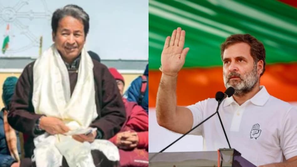 Sonam Wangchuk and Rahul Gandhi Sonam Wangchuk and Rahul Gandhi