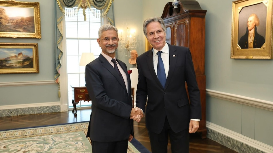 US Secretary Antony Blinken and EAM S Jaishankar US Secretary Antony Blinken and EAM S Jaishankar